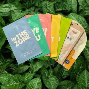 7-Piece Face, hand and foot mask set